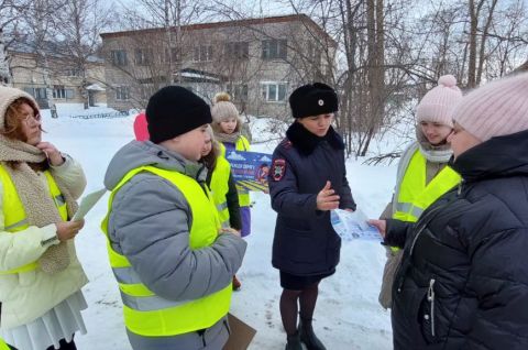 Госавтоинспекция Томского района провела акцию «Будь ярче».