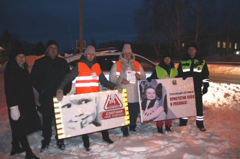 Госавтоинспекция Томского района и родительский патруль напомнили о безопасности юных пассажиров.